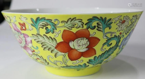 A Chinese Famille-Rose Bowl