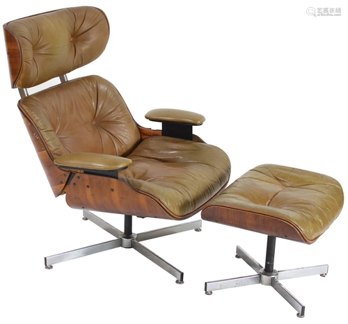 A Mid Century Modern Selig Eames style …