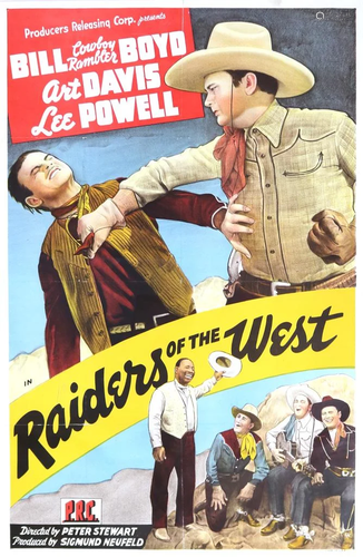 Vintage Poster, Raiders of the West