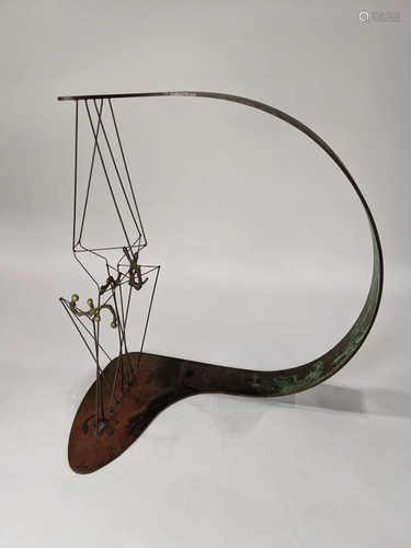 A Bertoia Untitled sculpture (Welded form)