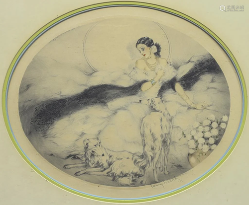 Print, Louis Icart