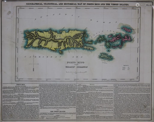 Map, H.C. Carey and I. Lea