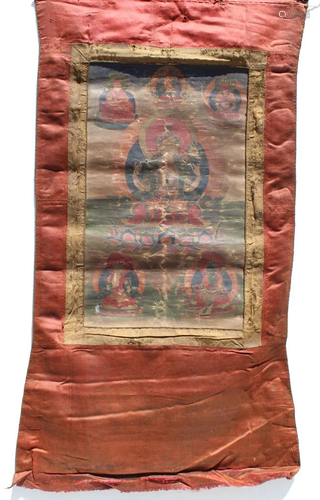 A Tibetan Tangka of Bodhisattva