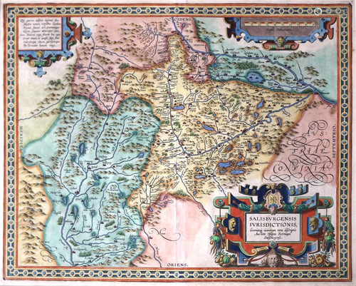 Map, Abraham Ortelius