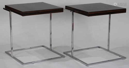 A pair of Modern occasional tables circa 1…