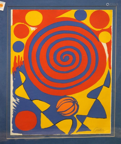 Print, Alexander Calder