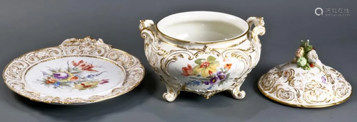 A Royal Berlin porcelain covered tureen …