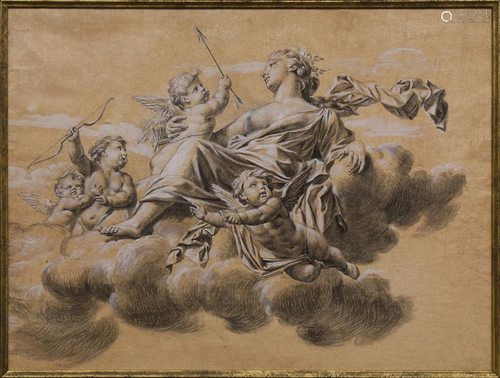 Work on paper, French School (18th century)