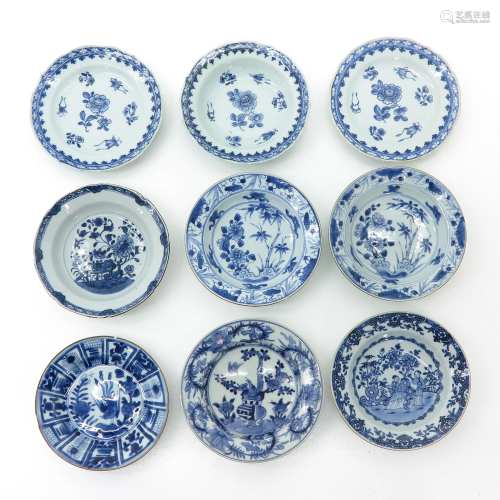 A Collection of Nine Plates