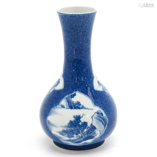 A Powder Blue Vase