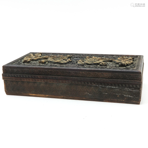 A Carved Wood Box