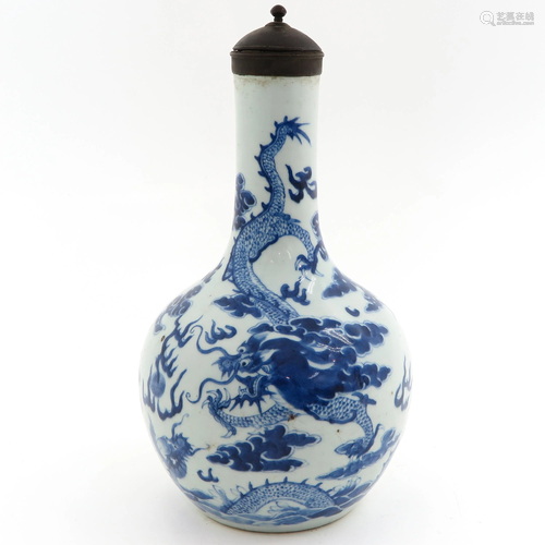 A Blue and White Vase