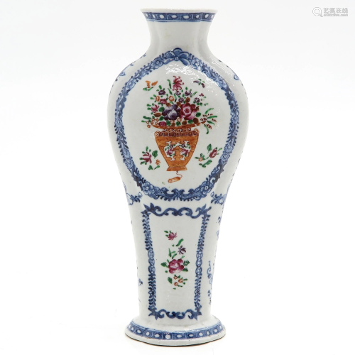 A Polychrome Decor Vase