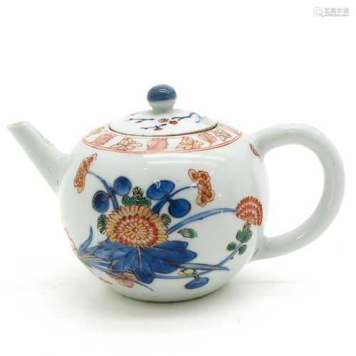 An Imari Teapot