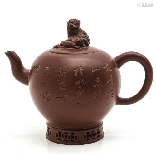 A Yixing Teapot