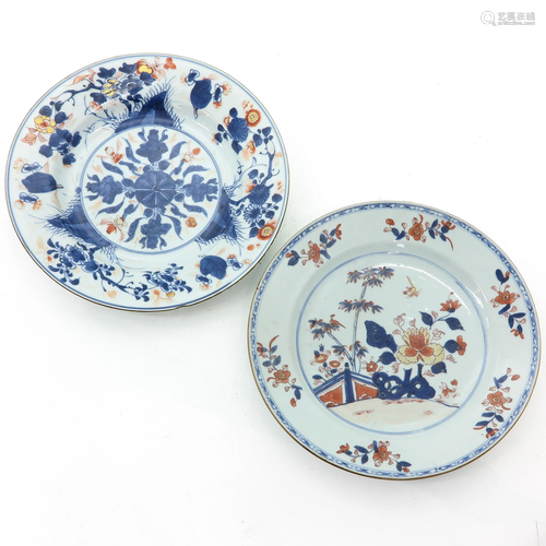 Two Imari Plates