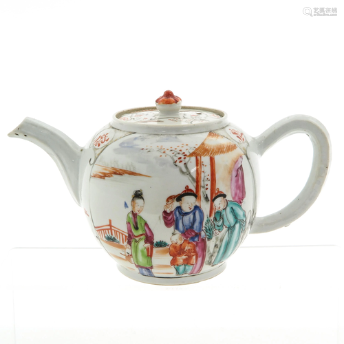 A Mandarin Decor Teapot