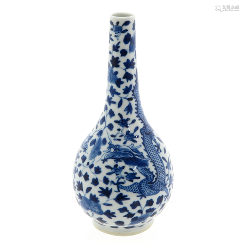 A Blue and White Vase