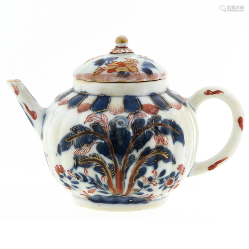 A Chinese Imari Teapot