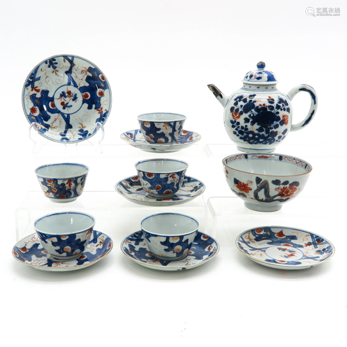 A Collection of Chiense Imari Porcelain