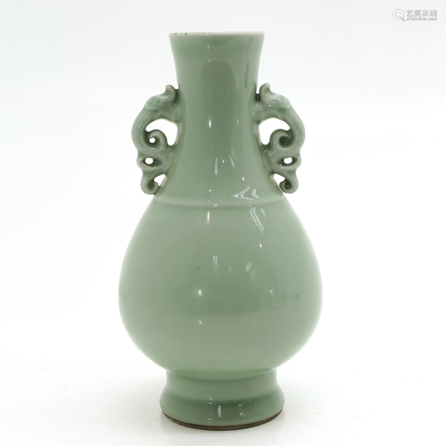 A Celadon Vase