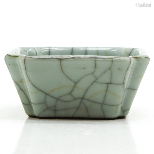 A Small Celadon Dish