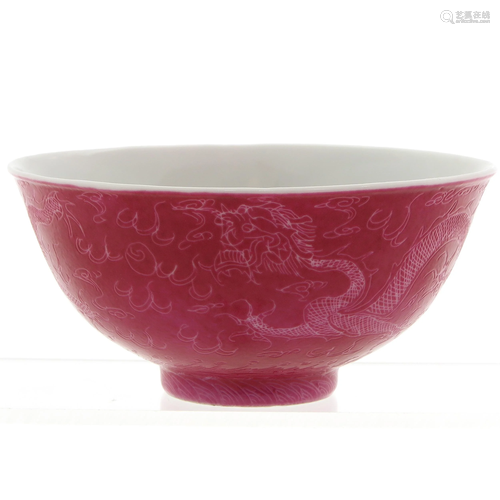 A Pink Glaze Bowl