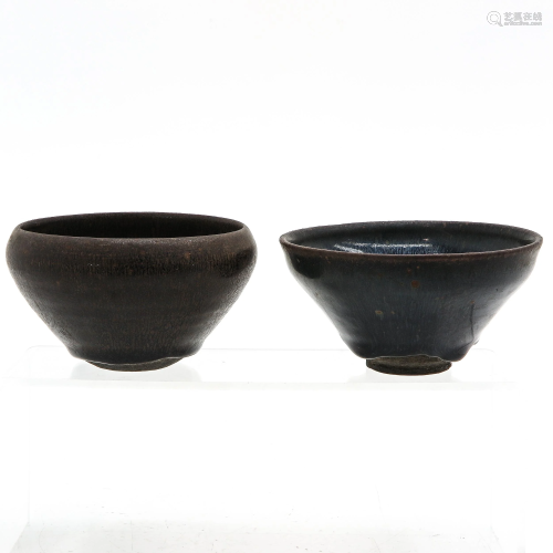 Two Chinese Tea Bowls