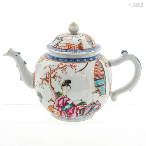 A Polychrome Decor Teapot