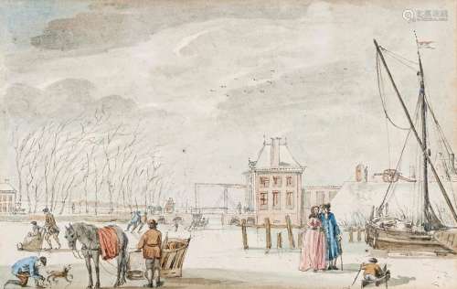 ÉCOLE HOLLANDAISE du XVIIIe siècle