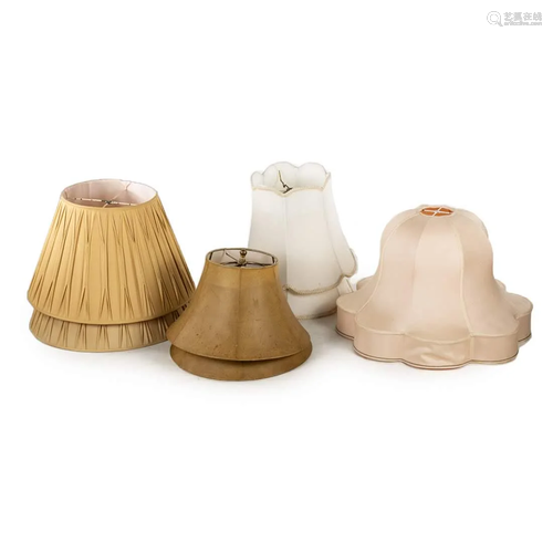 A Group of 7 Lampshades