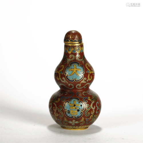 Cloisonne Snuff Bottle