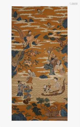 Qing, Eight Immortals Crossing the Se…