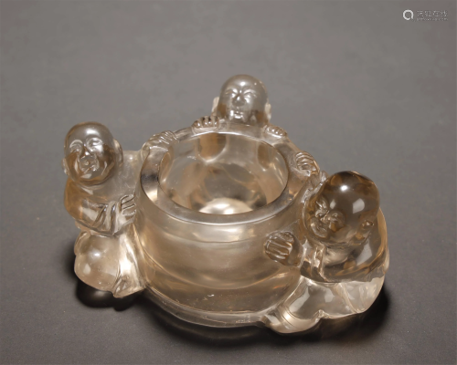 Qing, Crystal Waterpot