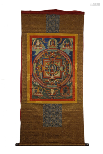 Qing Tibet Thangka