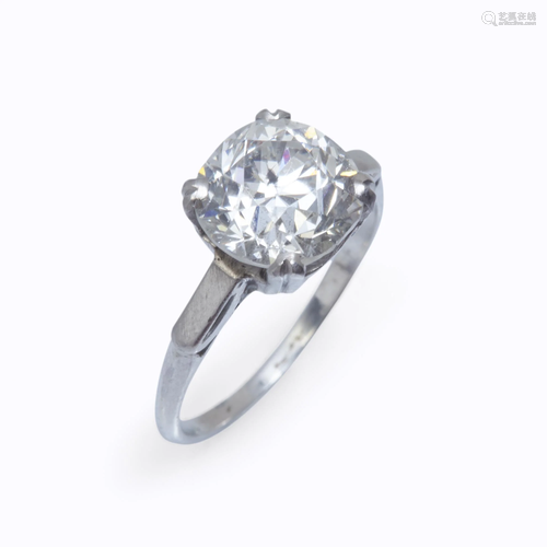 A diamond solitaire,