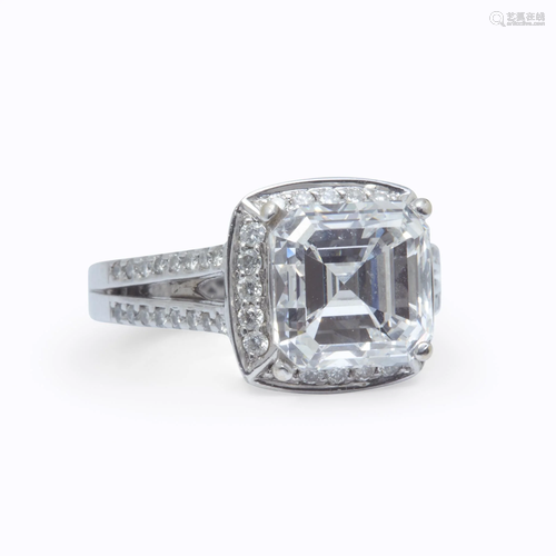 A diamond solitaire,