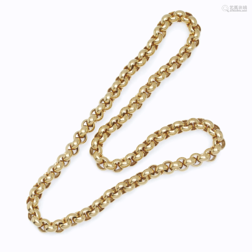 An eighteen karat gold necklace, Tiffany & …