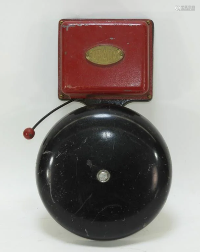 1920s Faraday Fire Alarm Bell