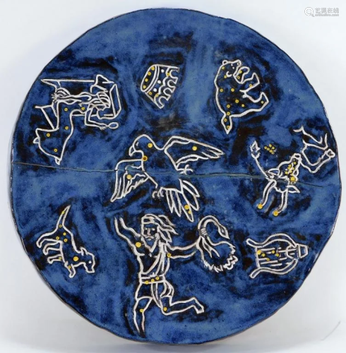 MCM Modern Greek Constellations Art Pottery P…