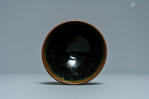 A Chinese Jian 'hare's fur' tea bowl, Song