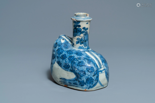 A Chinese blue and white kraak porcelain fro…
