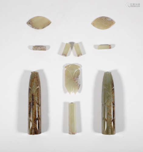 Han Dynasty - Set of Jade Face Covering