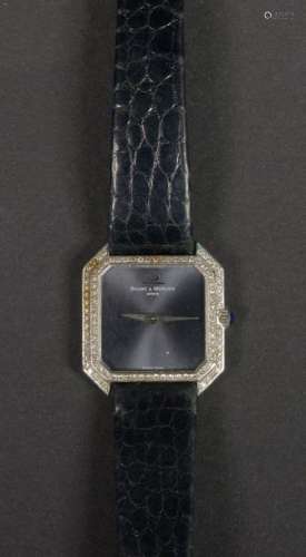 Baume & Mercier brand watch in 18 carat white gold…