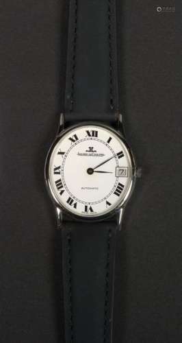 Jaeger Lecoultre steel men's watch with date. Auto…