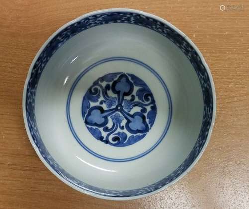 Blue & White Imari Bowl from 1800's