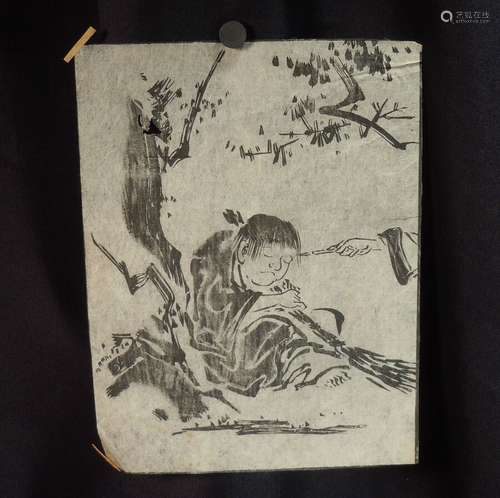 Vintage Japanese Woodblock Print                           51247