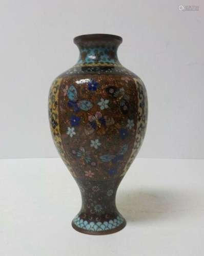 Japanese CLOISONNE Enamel on Bronze 7