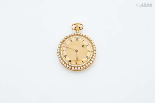 Montre De Col En Or 18k