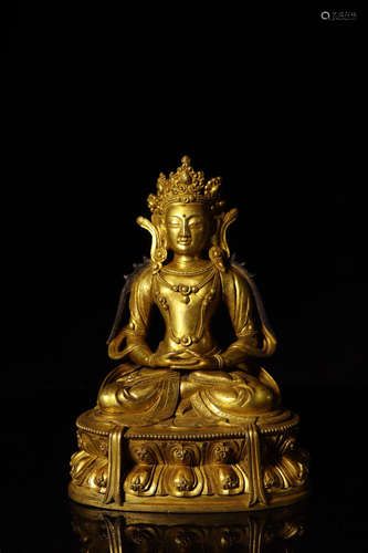 CHINESE BRONZE BUDDHA